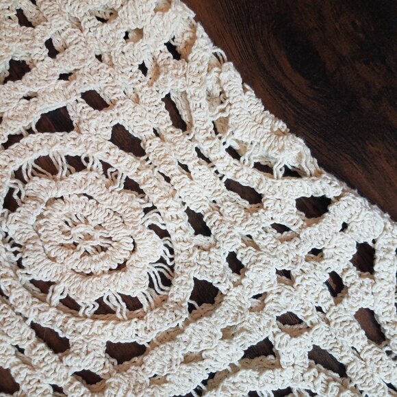 DIVIDED H&M Crochet swim cover up SIZE 6 Small - Picture 2 of 6